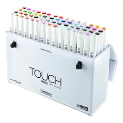 Touch Twin Brush Marker 60 Renk Set A - 1