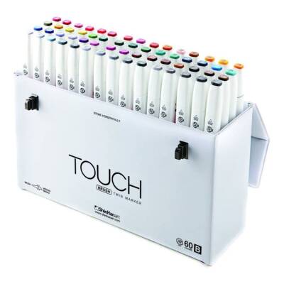 Touch Twin Brush Marker 60 Renk Set B - 1