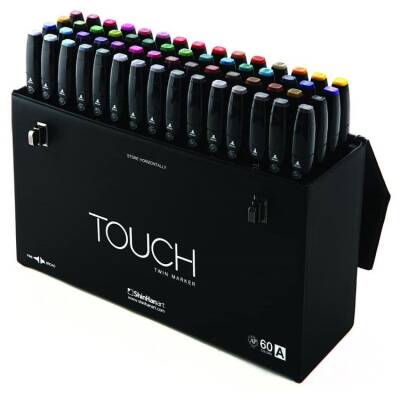 Touch Twin Marker 60 Renk Set A - 1
