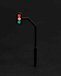 Trafik Lambası 1/100 2 Adet - Eshel