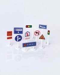 Trafik Levhaları 1/50 10 Adet - Eshel