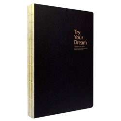 Try Your Dream Çift Yönlü Multi Sketchbook 180 Derece Açılabilir A5 112 yp. - 1
