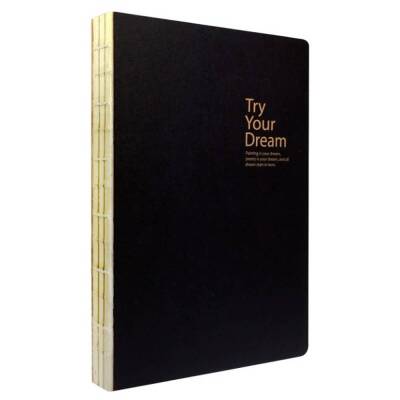 Try Your Dream Çift Yönlü Multi Sketchbook 180 Derece Açılabilir A5 112 yp. - 1