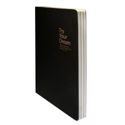 Try Your Dream Çift Yönlü Multi Sketchbook 180 Derece Açılabilir A5 112 yp. - 3