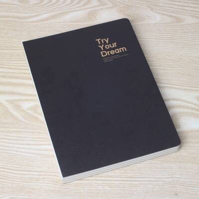 Try Your Dream Çift Yönlü Multi Sketchbook 180 Derece Açılabilir A5 112 yp. - 5