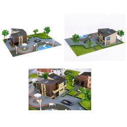 Üç Boyutlu Antik Villa Puzzle Ekonomik Paket 1/100 - Eshel