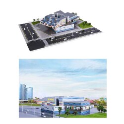 Üç Boyutlu İş Merkezi Puzzle Ekonomik Paket 1/300 - Eshel