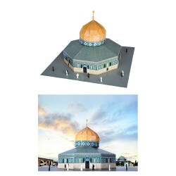 Üç Boyutlu Kubbet'üs-Sahra Puzzle Ekonomik Paket 1/150 - Eshel