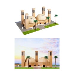 Üç Boyutlu Su Deposu ve Rüzgar Tutucu Puzzle 1/100 - Eshel