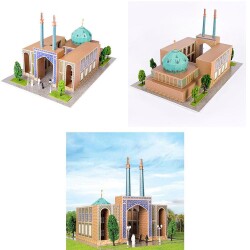 Üç Boyutlu Yerli Cami Puzzle 1/75 - 1