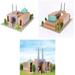 Üç Boyutlu Yerli Cami Puzzle Ekonomik Paket 1 /75 - Eshel