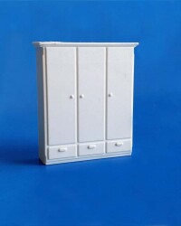 Üç Kapılı Üç Çekmeceli Dolap 1/50 1 Adet - Eshel