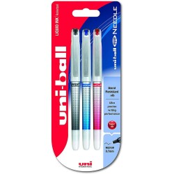 Uni-ball Eye Needle 0.7 İğne Uçlu Kalem 3'lü S-M-K - 1