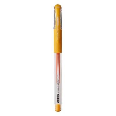Uni-ball Signo Needle 0.38 İğne Uçlu Jel Kalem Altın Sarısı - 1