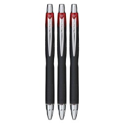 Uni Jetstream 1.0 Mekanik Hızlı Yazı Kalemi 3'lü Kırmızı - 1