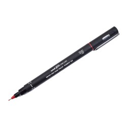 Uni Pin 0.5 Teknik Çizim Kalemi Kırmızı - 1