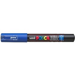 Uni Posca PC-1M Boyama Markörü 0.7 mm MAVİ - 1