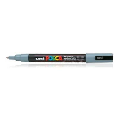 Uni Posca PC-3M Boyama Markörü 0.9-1.3 mm GRİ - 1