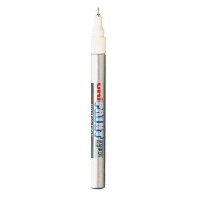 Uni PX-203 Paint Marker Extra Fine 0.8mm Boyama Markörü Gümüş - 1