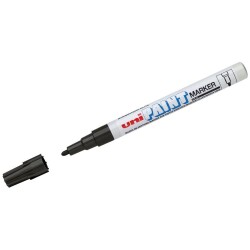 Uni PX-21 Paint Marker Fine 0.8-1.2mm Boyama Markörü Siyah - 1