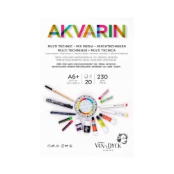 Van Dyck Akvarin Multi Purpose Sanatsal Blok 230 gr 20 yp 11x17 cm - 1
