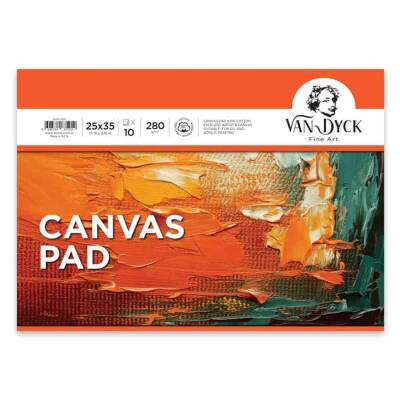 Van Dyck Canvas Pad 280 gr 25x35 cm 10 yp - 1