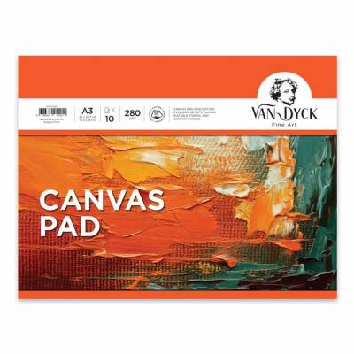 Van Dyck Canvas Pad 280 gr A3 10 yp - 1