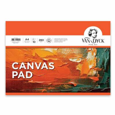 Van Dyck Canvas Pad 280 gr A4 10 yp - 1