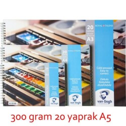 Van Gogh Suluboya Bloğu 300 gr 20 yp A5 - 1