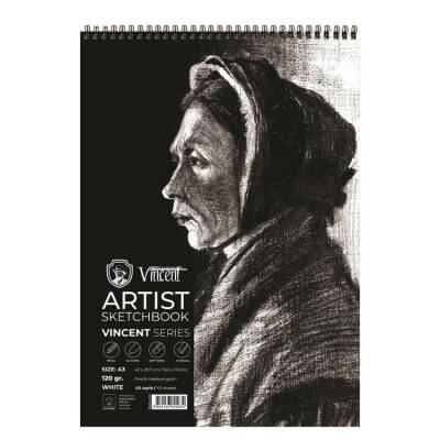 Vincent Artist Sketchbook White 120 gr A3 40 Sayfa - 1