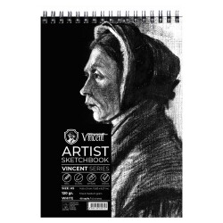 Vincent Artist Sketchbook White 120 gr A5 40 Sayfa - 1