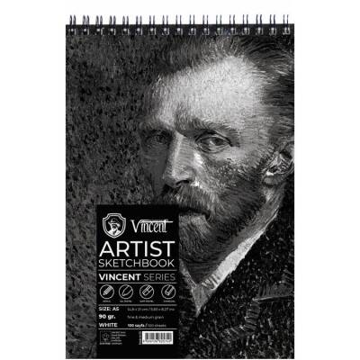 Vincent Artist Sketchbook White 90 gr A5 100 Sayfa - 1