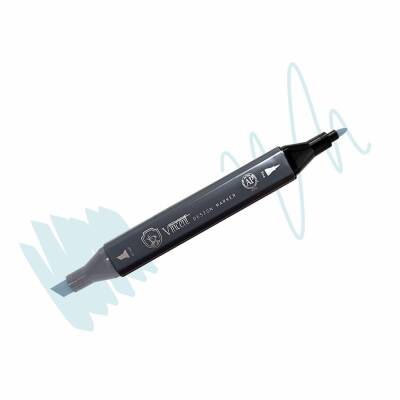 Vincent Graph Master Design Marker B124 Mi·nt Blue - 1