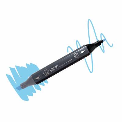 Vincent Graph Master Design Marker B126 Sky Blue - 1