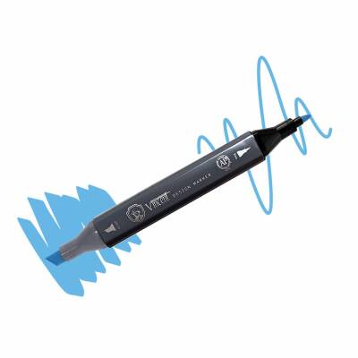 Vincent Graph Master Design Marker B135 Li·ght Blue - 1