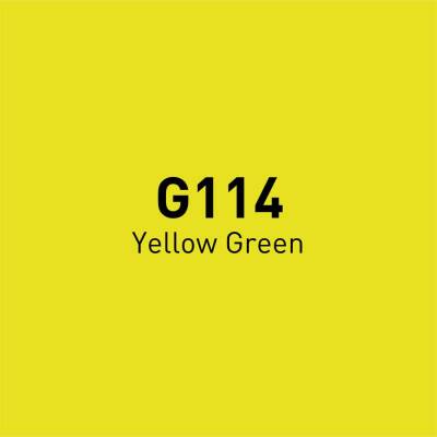 Vincent Graph Master Design Marker G114 Yellow Green - 3