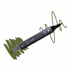Vincent Graph Master Design Marker G189 Deep Oli·ve Green - 1