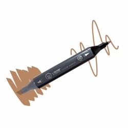 Vincent Graph Master Design Marker W103 Peach Whi·p - 1