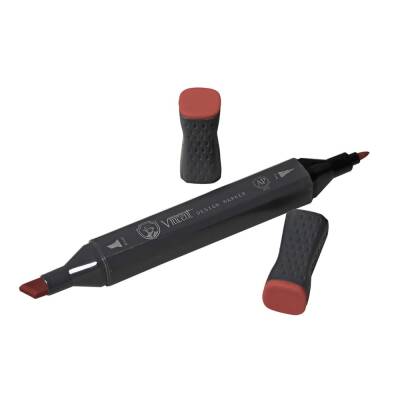 Vincent Graph Master Design Marker W158 Li·ght Mahogany - 2
