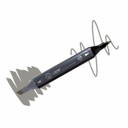 Vincent Graph Master Design Marker WG08 Warm Gray 08 - 1
