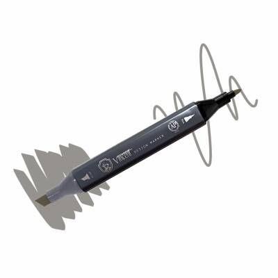 Vincent Graph Master Design Marker WG08 Warm Gray 08 - 1