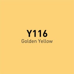 Vincent Graph Master Design Marker Y116 Golden Yellow - 3