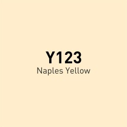 Vincent Graph Master Design Marker Y123 Naples Yellow - 3