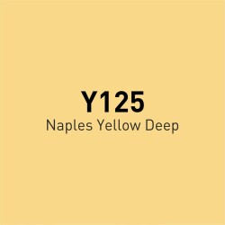Vincent Graph Master Design Marker Y125 Naples Yellow Deep - 3