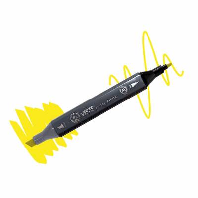 Vincent Graph Master Design Marker Y141 Lemon Chrome - 1