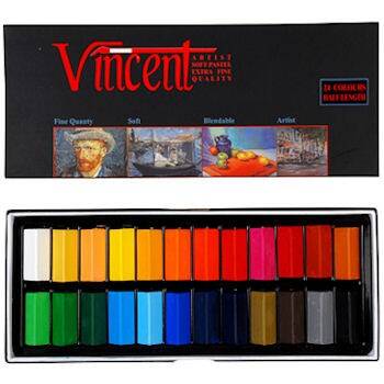 Vincent Soft Pastel 24'lü Yarım Boy - 1