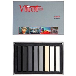 Vincent Soft Pastel 8'li Gri Tonlar - 1