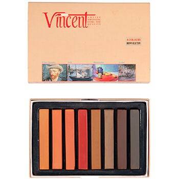 Vincent Soft Pastel 8'li Kahverengi Tonlar - 1