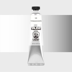 Vincent Talent Yağlı Boya 200 ml 105 TITANIUM WHITE - 1