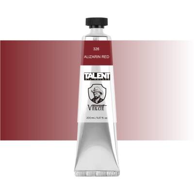 Vincent Talent Yağlı Boya 200 ml 326 ALİZARİN RED - 1